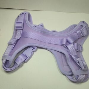 Lavender Dog Harness. Lightweight No Choke Dog Harness.